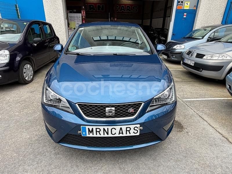 Usado Seat Ibiza FR 105 CV (77 kW) 2015 Azul Berlina