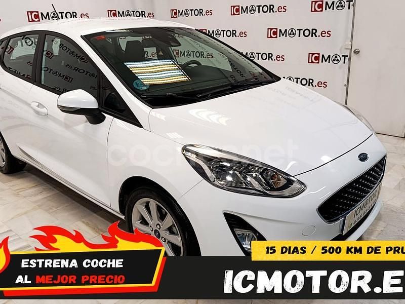 Blanco Usado 2018 Ford Fiesta Active Berlina | 8899 € (Precio justo) - Imagen 1/4
