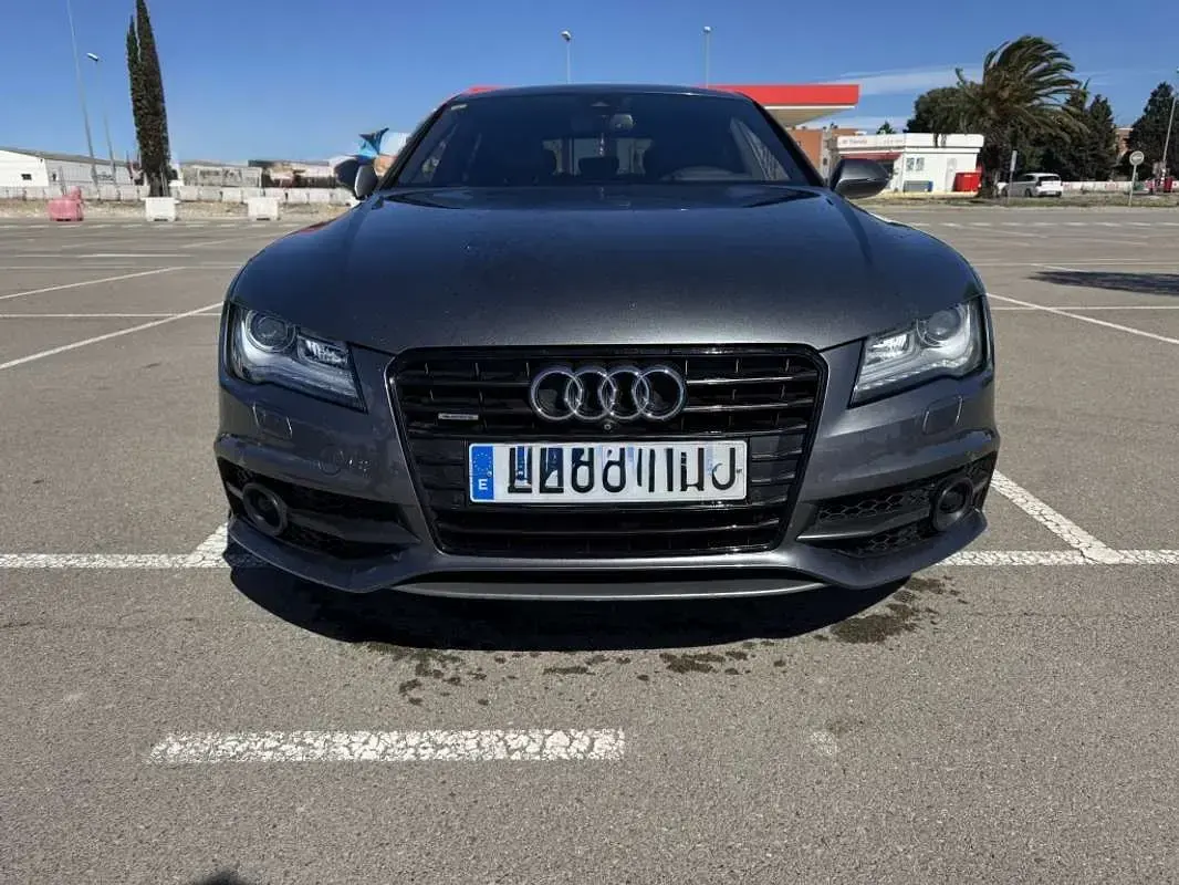 Usado Audi A7 Sportback S-Line 313 CV (230 kW) 2014 Gris Utilitario