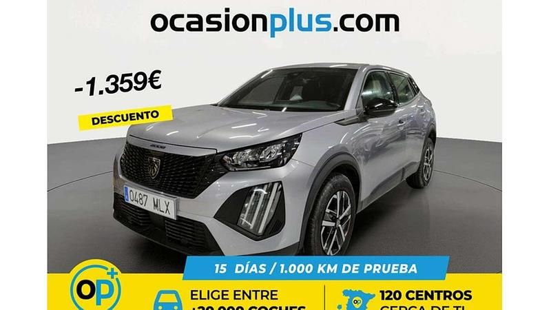 Usado Peugeot 2008 Active 102 CV (75 kW) 2023 Gris SUV