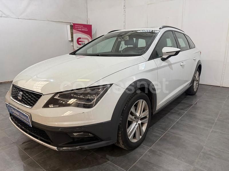 Blanco Usado 2015 Seat Leon 4Drive Familiar | 9999 € (Buen precio) - Imagen 1/4