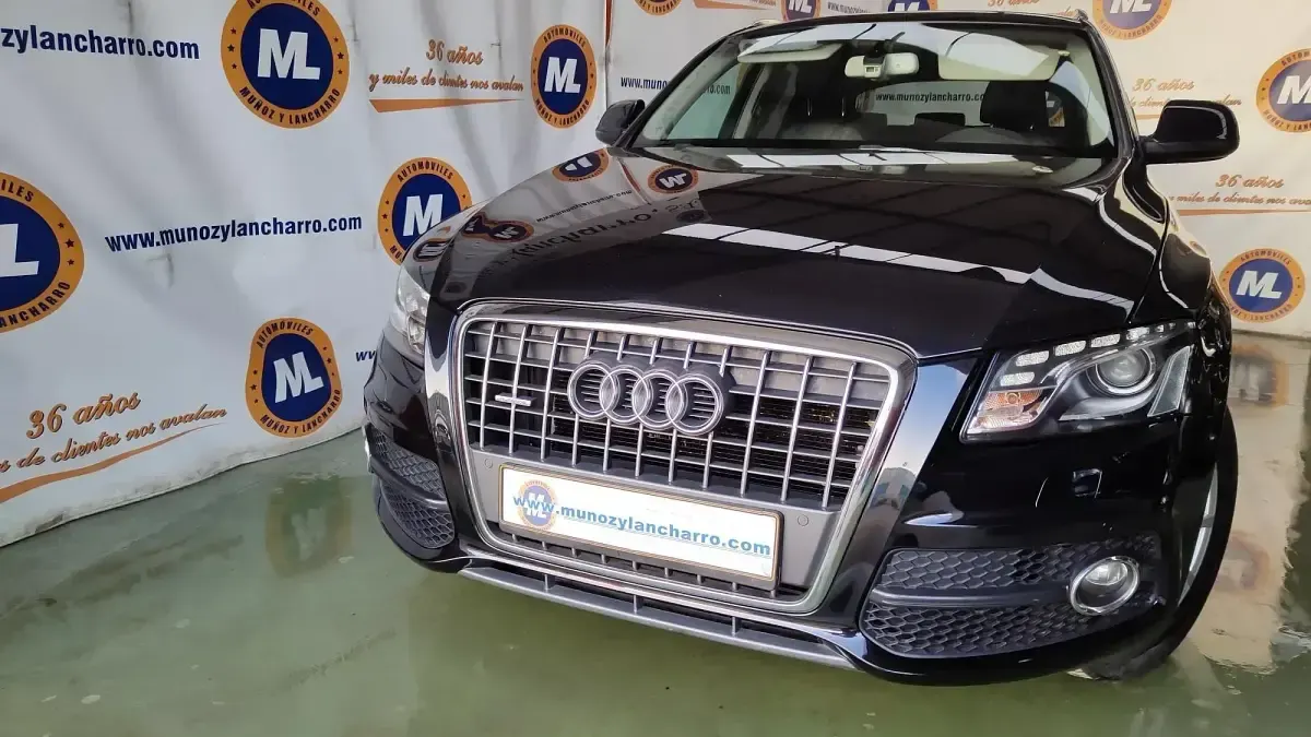 Usado Audi Q5 Ambition 177 CV (130 kW) 2012 Negro SUV