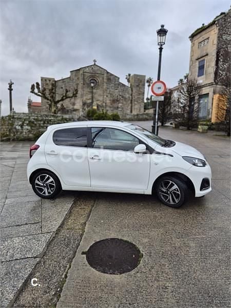 Usado Peugeot 108 Allure 72 CV (52 kW) 2019 Blanco Berlina