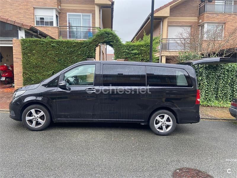 Usado Mercedes V220 Avantgarde 163 CV (119 kW) 2018 Negro Monovolumen