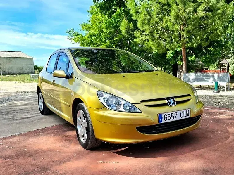 Usado Peugeot 307 110 CV (80 kW) 2004 Amarillo Berlina