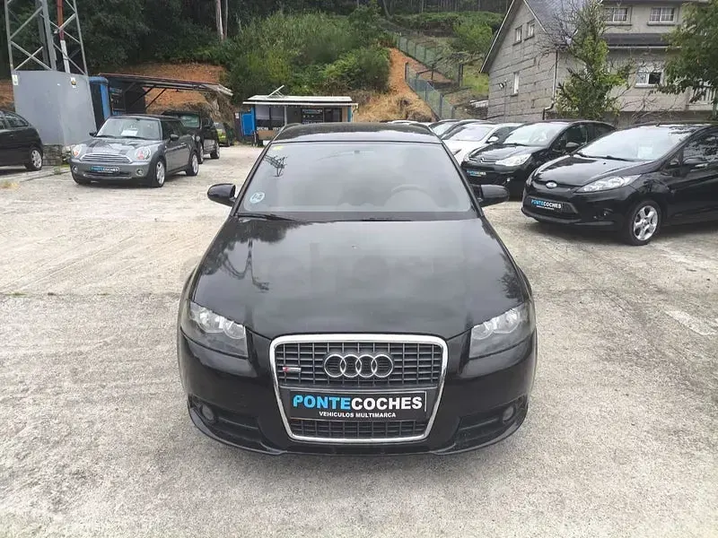 Usado Audi A3 Ambition 140 CV (102 kW) 2008 Negro Utilitario