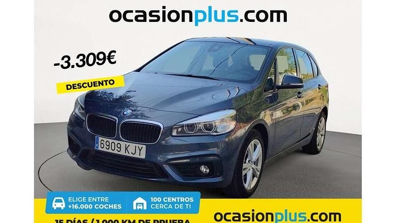 Gris Usado 2018 BMW 220 Active Tourer Monovolumen | 16.900 € - Imagen 1/4