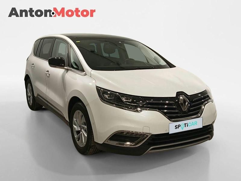 Usado Renault Espace Intens 130 CV (95 kW) 2018 Blanco Monovolumen
