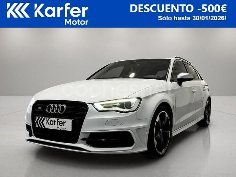 Usado Audi S3 300 CV (220 kW) 2014 Blanco Berlina