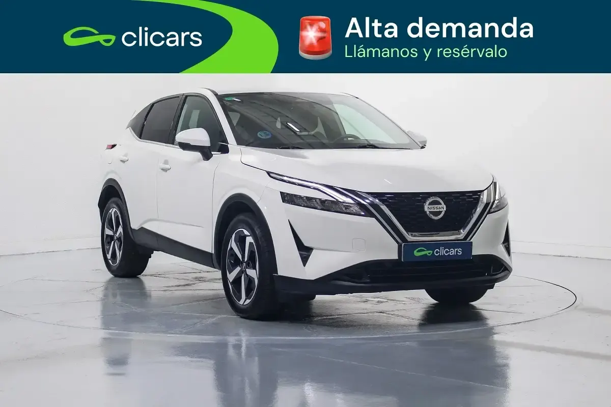 Usado Nissan Qashqai N-Connecta 140 CV (102 kW) 2021 Blanco SUV