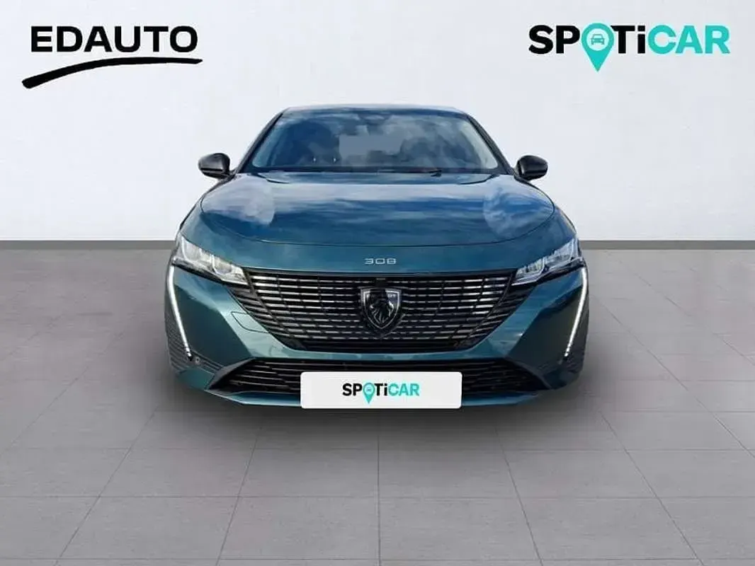 Usado Peugeot 308 Allure 131 CV (96 kW) 2022 Azul Familiar
