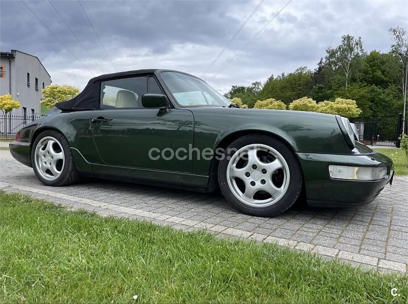 Usado Porsche 911 Carrera 4 Cabriolet 250 CV (183 kW) 1992 Verde Descapotable