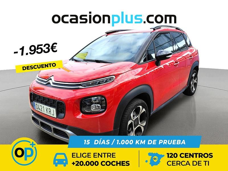 Rojo Usado 2018 Citroën C3 Aircross PureTech SUV | 9990 € (Precio justo) - Imagen 1/4