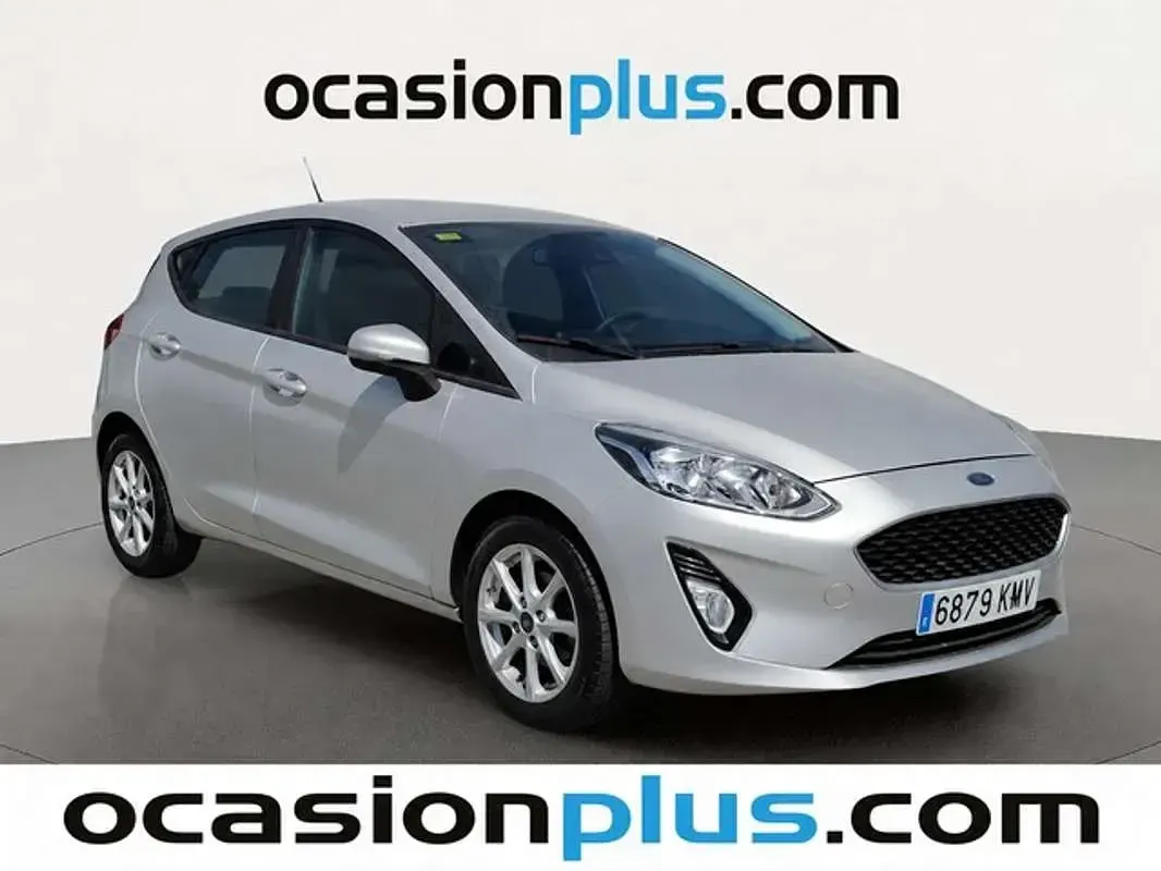 Usado Ford Fiesta Trend+ 86 CV (63 kW) 2018 Plateado Utilitario
