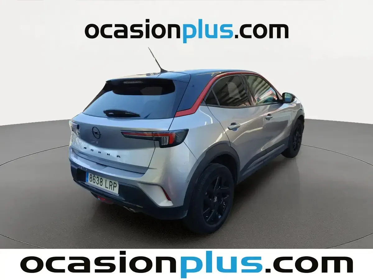 Usado Opel Mokka GS Line 130 CV (95 kW) 2021 Gris SUV