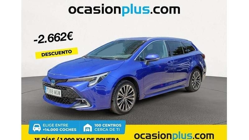 Azul Usado 2023 Toyota Corolla Edition Familiar | 26.628 € (Precio justo) - Imagen 1/4