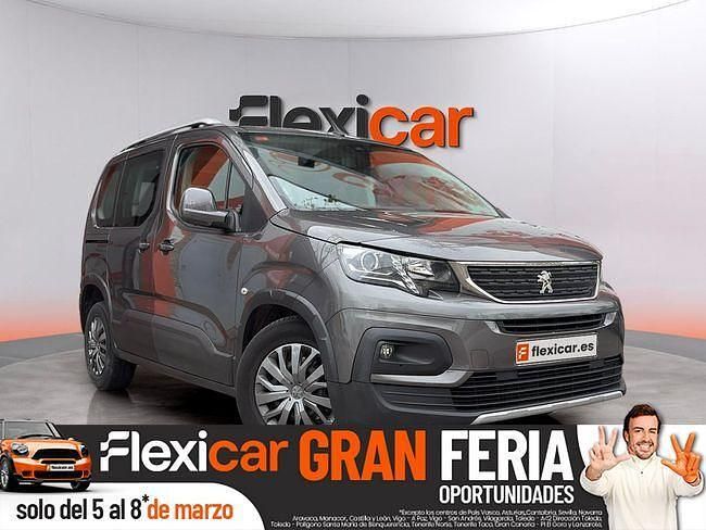 Usado Peugeot Rifter Active 110 CV (80 kW) 2021 Gris Monovolumen