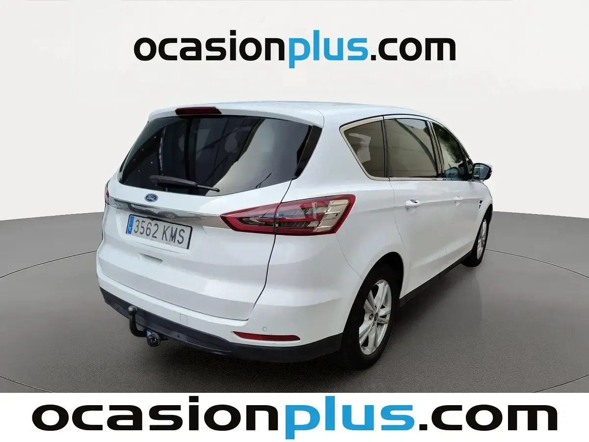 Usado Ford S-MAX Titanium 160 CV (117 kW) 2018 Blanco Monovolumen