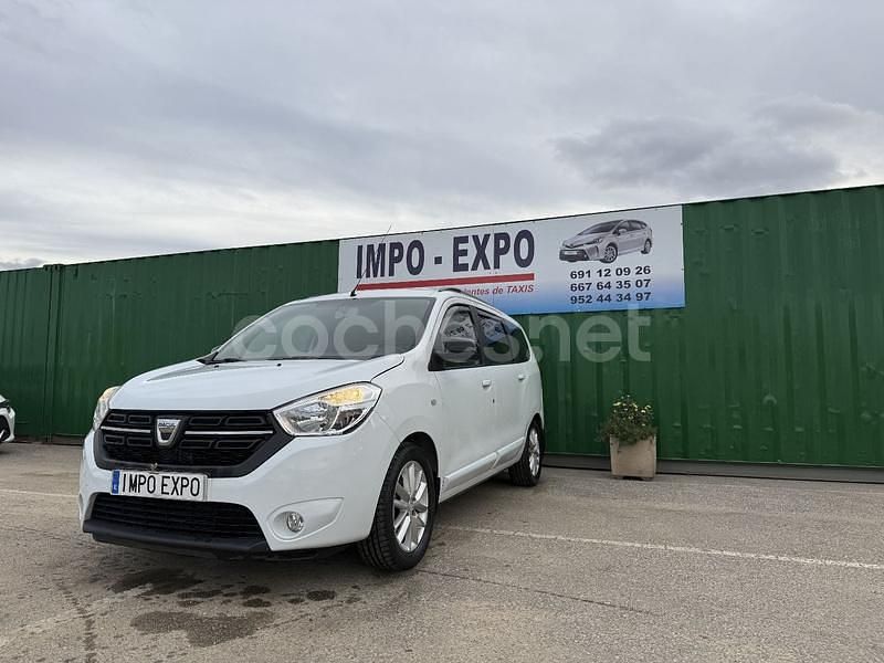 Blanco Usado 2019 Dacia Lodgy Comfort Monovolumen | 6300 € (Precio justo) - Imagen 1/4