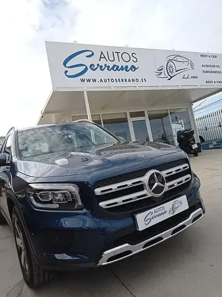 Usado Mercedes GLB200 150 CV (110 kW) 2021 Azul SUV