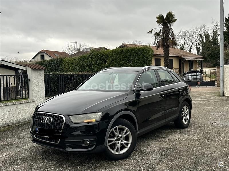 Usado Audi Q3 177 CV (130 kW) 2013 Negro SUV