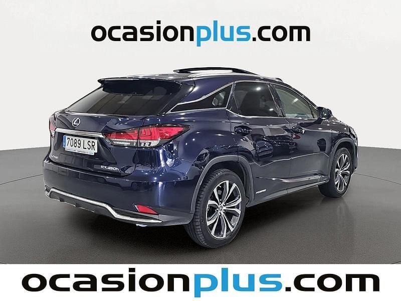 Usado Lexus RX450h Executive Line 313 CV (230 kW) 2021 Azul SUV