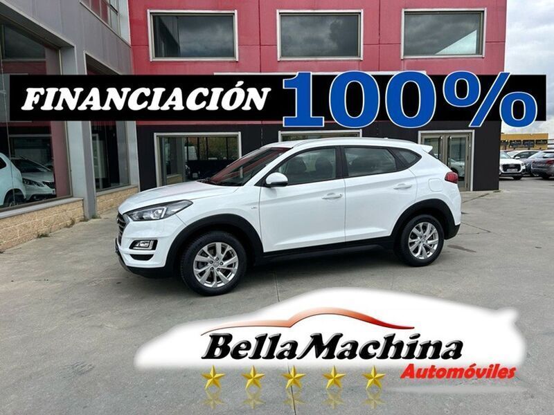 Blanco Usado 2021 Hyundai Tucson SUV | 17.750 € (Un poco caro) - Imagen 1/4