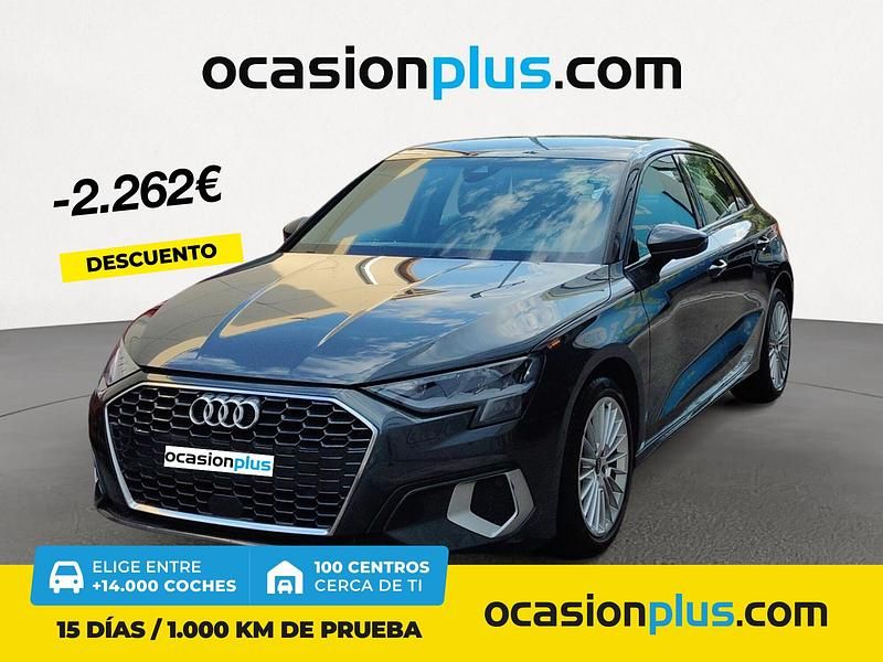 Gris Usado 2023 Audi A3 Advanced Plus | 24.890 € (Precio justo) - Imagen 1/4