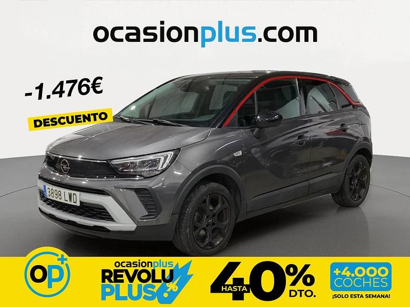 Usado Opel Crossland X GS Line 110 CV (80 kW) 2022 Gris SUV