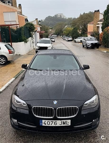 Usado BMW 520 Efficient Dynamics 184 CV (135 kW) 2011 Negro Berlina