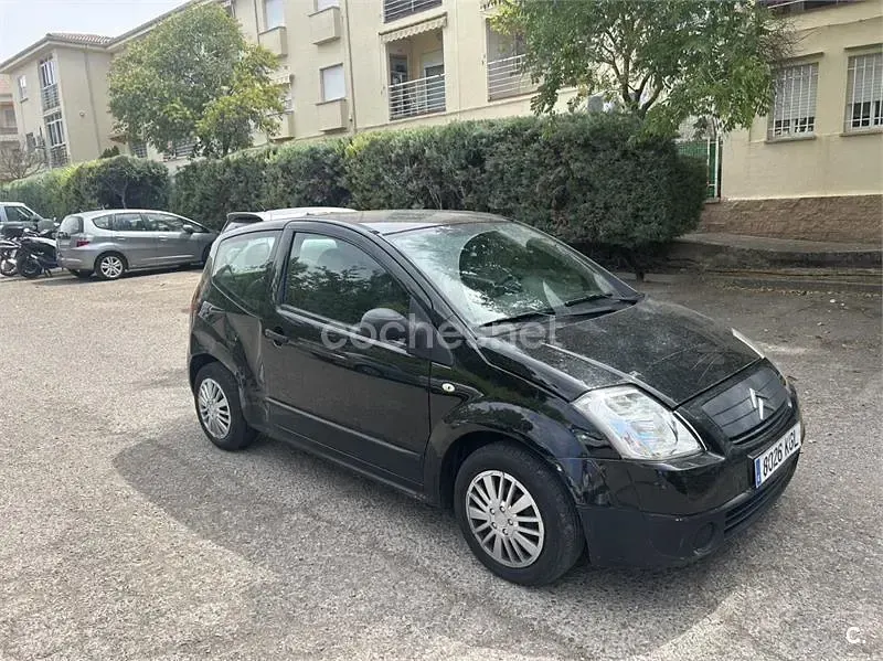 Usado Citroën C2 70 CV (51 kW) 2007 Negro Utilitario