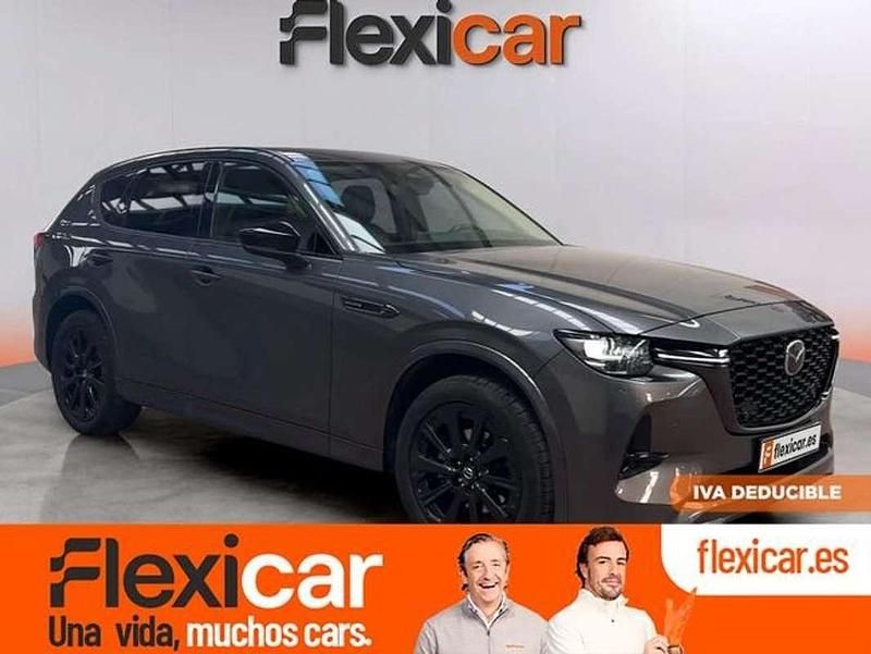 Gris Usado 2023 Mazda CX-60 Homura-Line SUV | 32.990 € - Imagen 1/4