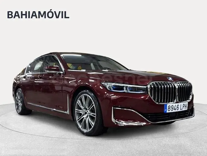 Usado BMW 740 340 CV (250 kW) 2021 Rojo Berlina