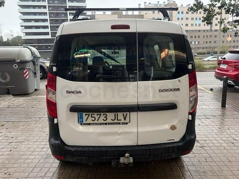 Usado Dacia Dokker Ambiance 75 CV (55 kW) 2016 Blanco Monovolumen