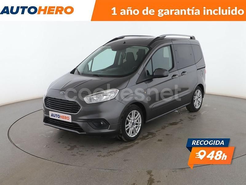 Gris Usado 2018 Ford Tourneo Courier Titanium Monovolumen | 12.299 € (Precio justo) - Imagen 1/3
