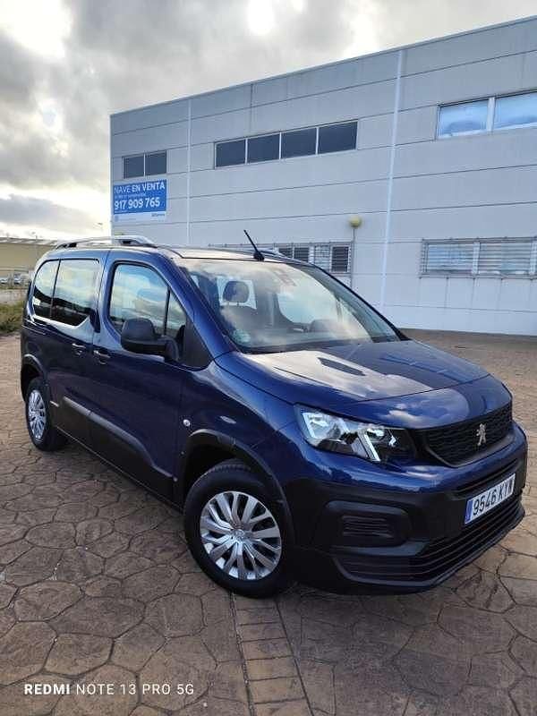 Usado Peugeot Rifter Access 99 CV (72 kW) 2019 Azul Monovolumen