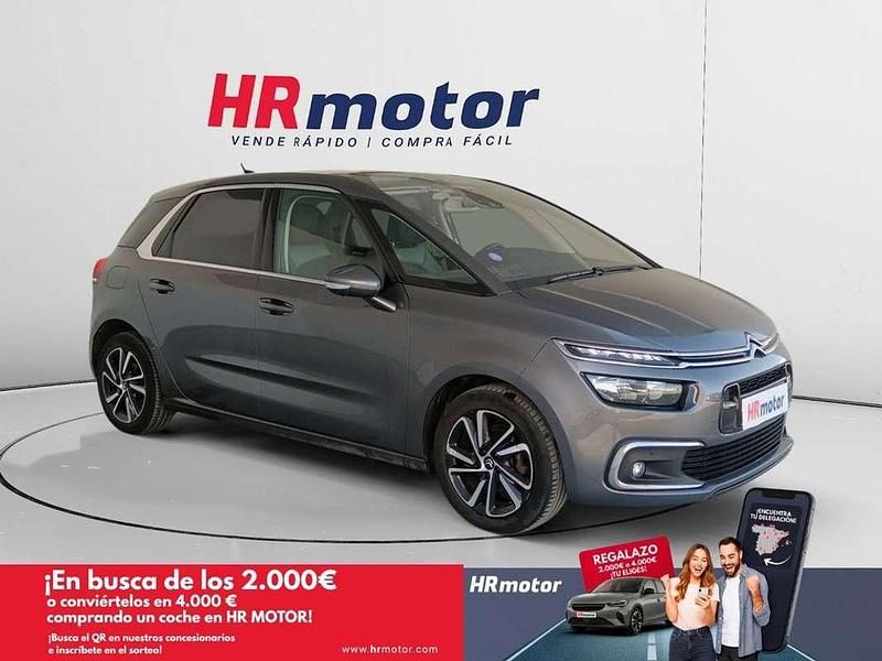Gris Usado 2018 Citroën C4 Shine Monovolumen | 10.250 € (Buen precio) - Imagen 1/4