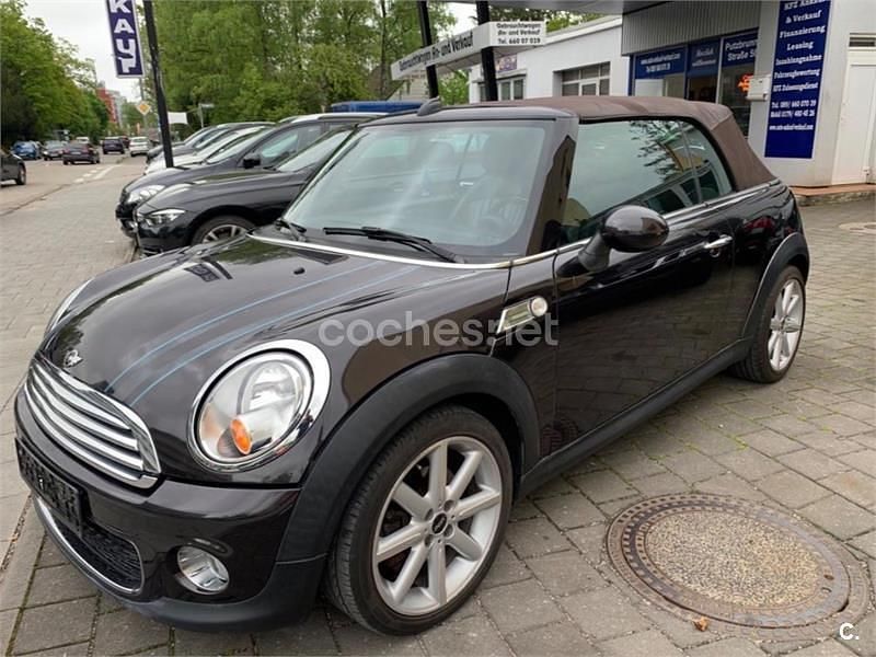 Usado Mini Cooper D Cabriolet 112 CV (82 kW) 2013 Marrón Descapotable