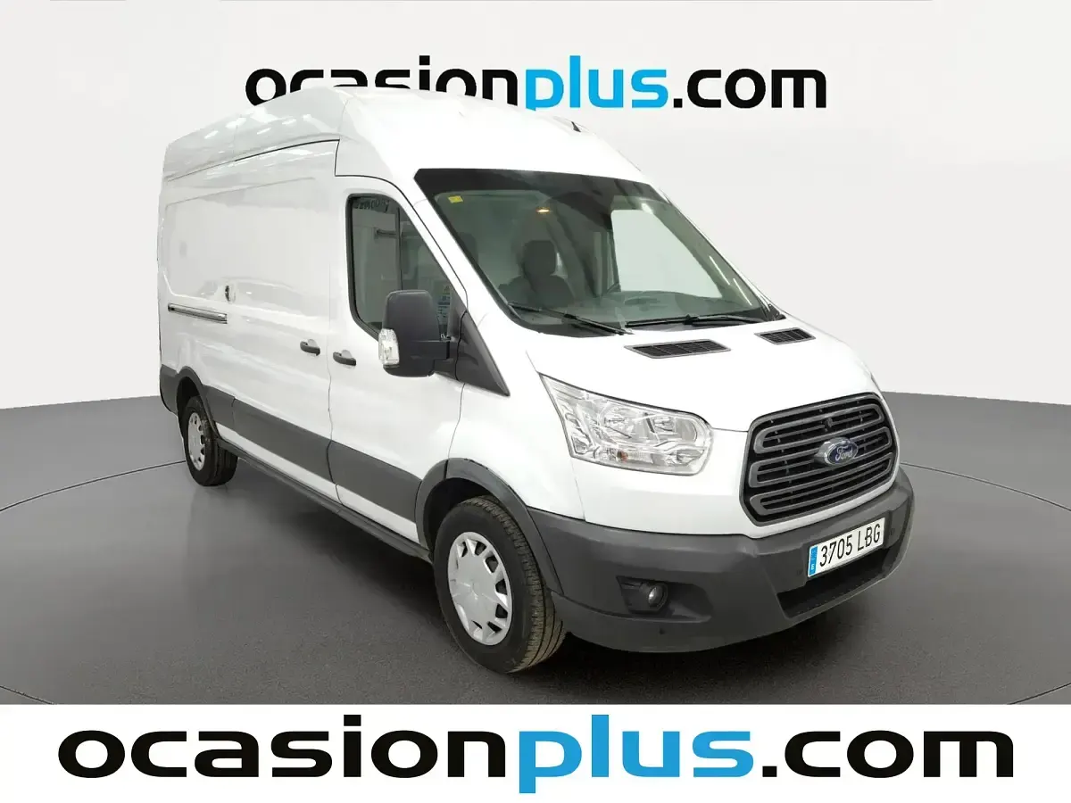 Usado Ford Transit Trend 130 CV (95 kW) 2019 Blanco Berlina