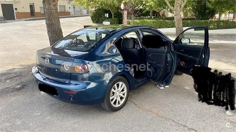 Usado Mazda 3 Active 105 CV (77 kW) 2006 Azul Berlina