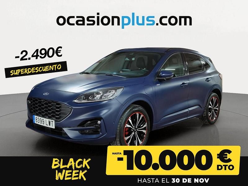 Azul Usado 2022 Ford Kuga ST-Line X SUV | 27.390 € (Caro) - Imagen 1/4
