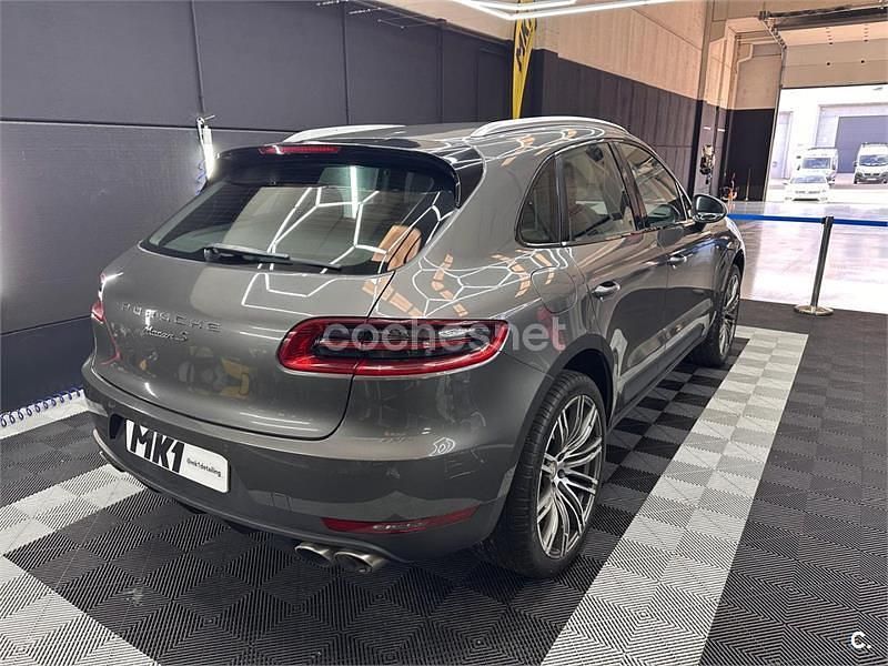 Usado Porsche Macan S 258 CV (189 kW) 2014 Gris / plata SUV