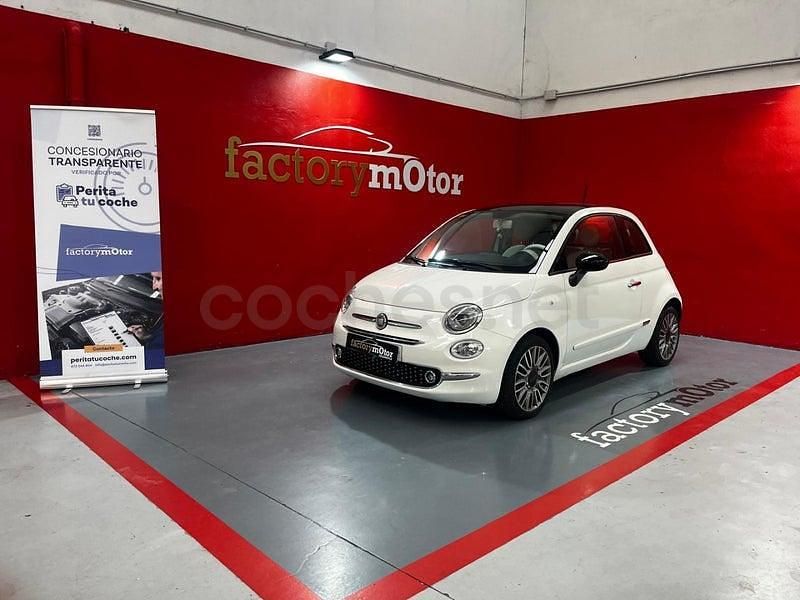 Usado Fiat 500 Lounge 85 CV (62 kW) 2018 Blanco Berlina