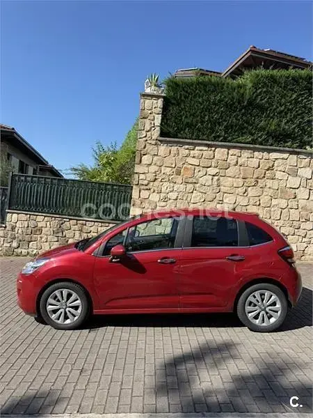 Usado Citroën C3 Live 82 CV (60 kW) 2015 Rojo Berlina