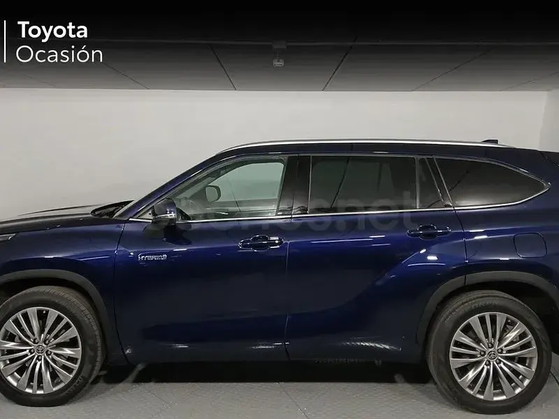 Usado Toyota Highlander Advance 246 CV (180 kW) 2021 Azul SUV