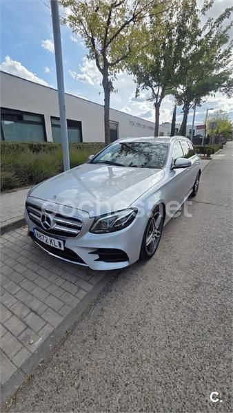 Gris / plata Usado 2018 Mercedes E220 Familiar | 21.450 € (Buen precio) - Imagen 1/4