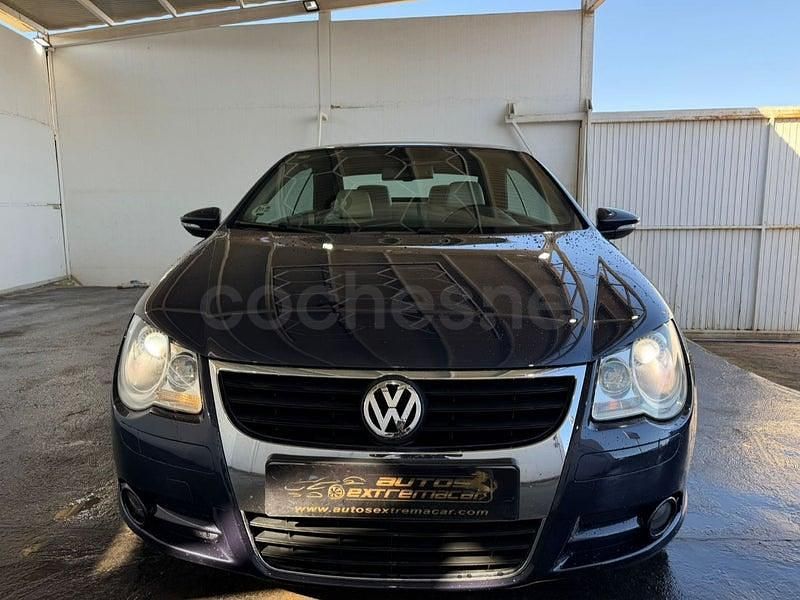 Occasion VW Eos 140 ch (102 kW) 2009 Bleue Cabriolet