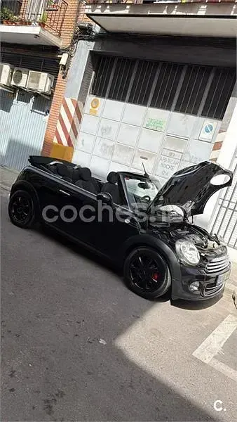 Usado Mini Cooper Cabriolet 122 CV (89 kW) 2012 Negro Descapotable