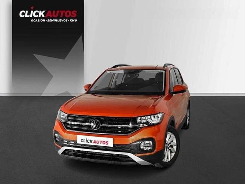 Usado VW T-Cross Advance 111 CV (81 kW) 2022 Naranja SUV