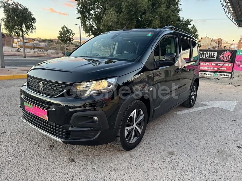 Negro Usado 2020 Peugeot Rifter GT-line Monovolumen | 18.000 € (Precio justo) - Imagen 1/4